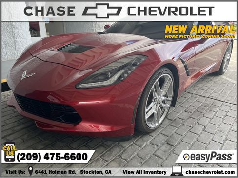 Used 2015 Chevrolet Corvette Stingray Coupe w/ 3LT Preferred Equipment Group RWD image 1