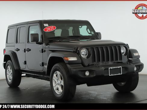 Used 2021 Jeep Wrangler Unlimited Sport AWD/4WD image 1