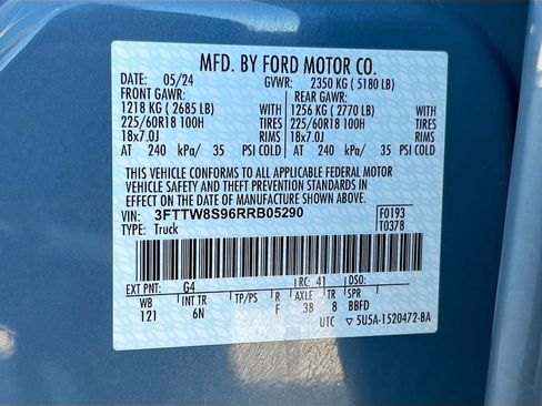 Used 2024 Ford Maverick Lariat w/ 4K Tow Package AWD/4WD image 32