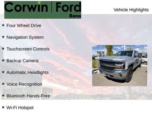 Used 2018 Chevrolet Silverado 1500 LT AWD/4WD image 7