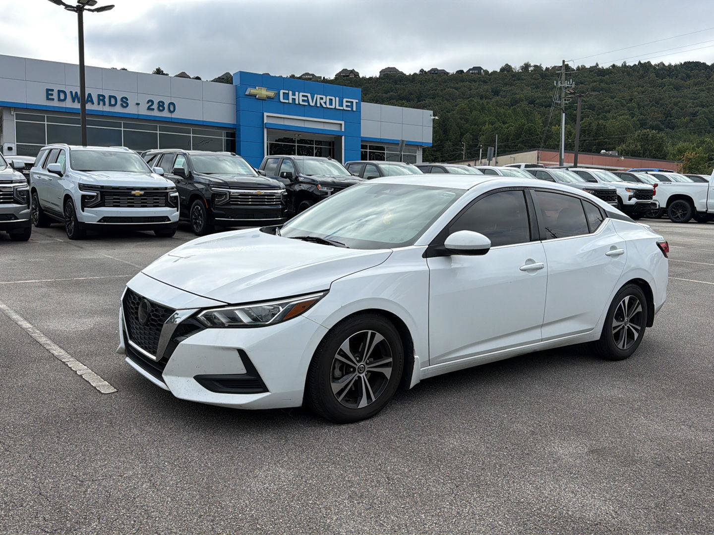 Used 2021 Nissan Sentra SV FWD image 1