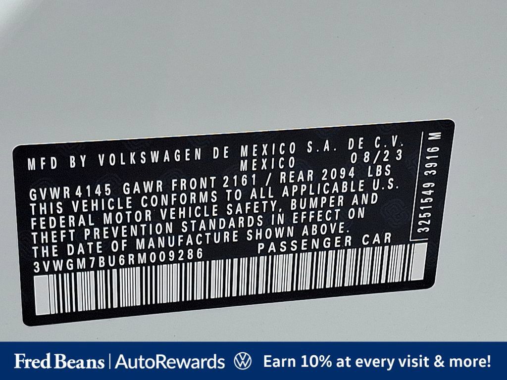 Certified 2024 Volkswagen Jetta SEL FWD image 32