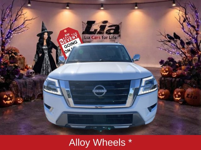 Used 2021 Nissan Armada Platinum w/ Captain's Chairs Package AWD/4WD image 9