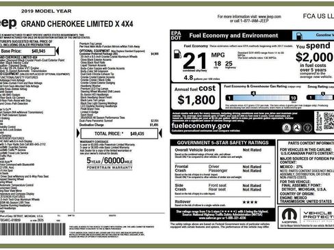 Used 2019 Jeep Grand Cherokee Limited X image 25