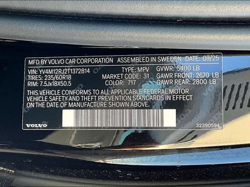 New 2026 Volvo XC60 B5 Core w/ Climate Package image 21