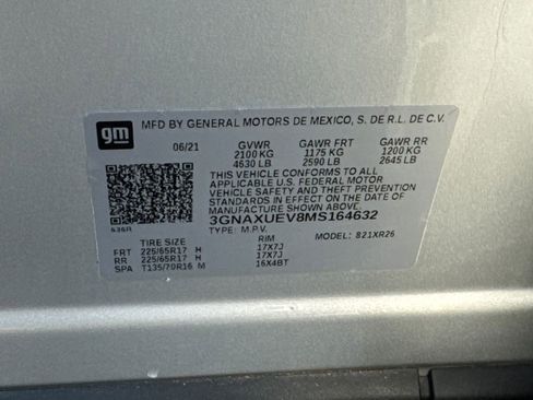 Used 2021 Chevrolet Equinox LT AWD/4WD image 31