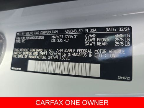 Used 2024 Volvo S60 B5 Core FWD image 34