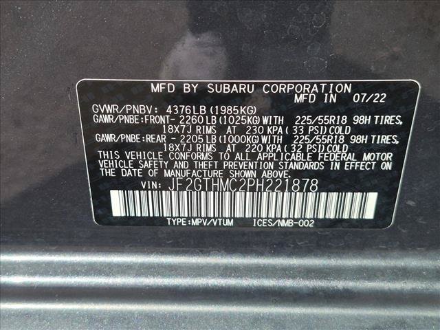 Used 2023 Subaru Crosstrek 2.5i Limited w/ Moonroof Package AWD/4WD image 22
