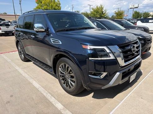 Used 2023 Nissan Armada Platinum w/ Captain's Chairs Package RWD image 7