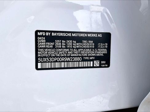 Used 2024 BMW X3 xDrive30i w/ Premium Package image 33