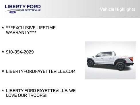 Certified 2025 Ford F150 Raptor AWD/4WD image 5