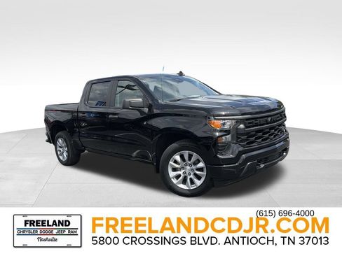 Used 2024 Chevrolet Silverado 1500 Custom w/ LPO, Dark Essentials Package RWD image 1