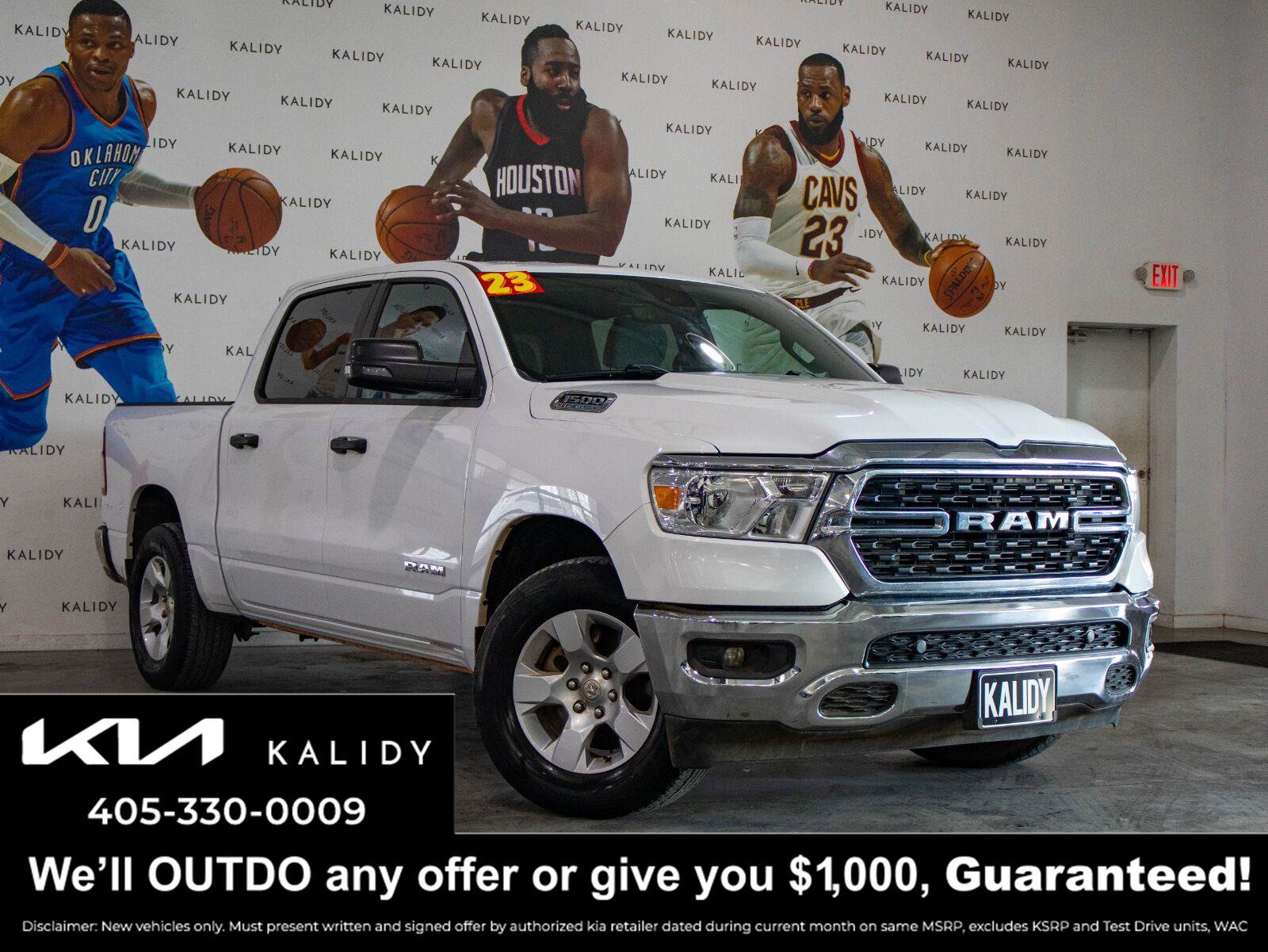 Used 2023 RAM 1500 Big Horn AWD/4WD image 1
