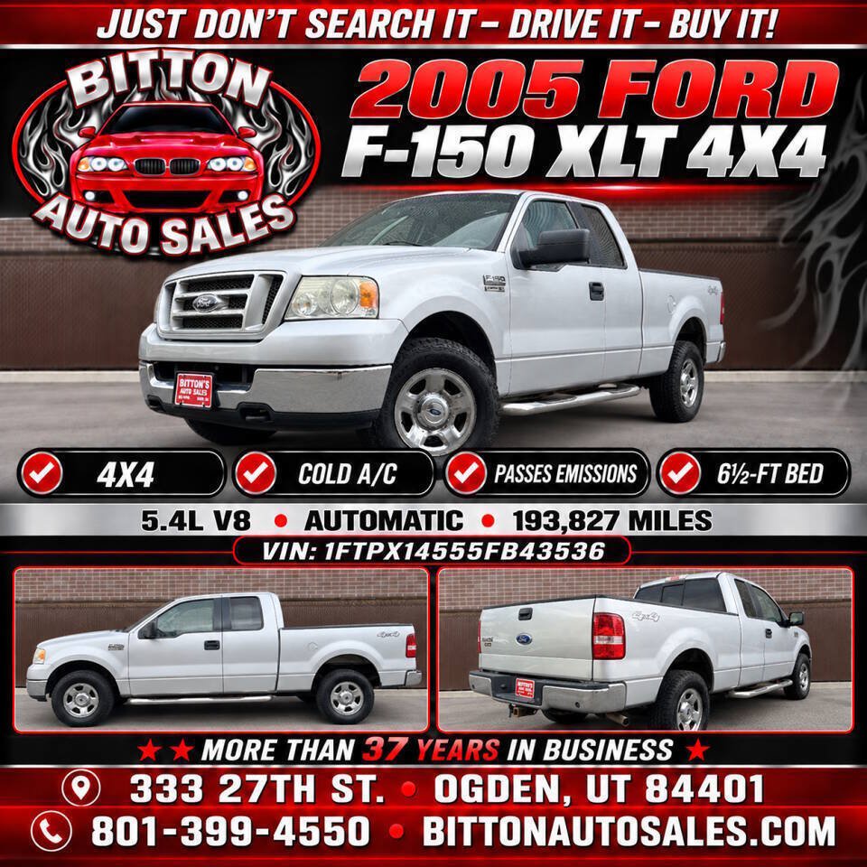 Used 2005 Ford F150 XLT AWD/4WD image 1