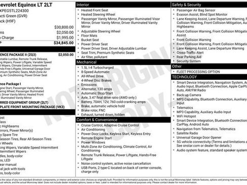 Used 2026 Chevrolet Equinox LT w/ Convenience Package II AWD/4WD image 5