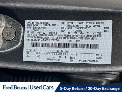 Certified 2024 Lincoln Corsair Premiere w/ Equipment Group 101A image 34