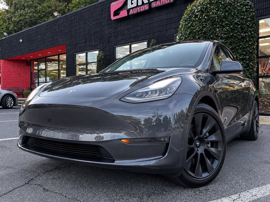 Used 2020 Tesla Model Y Long Range AWD/4WD image 2
