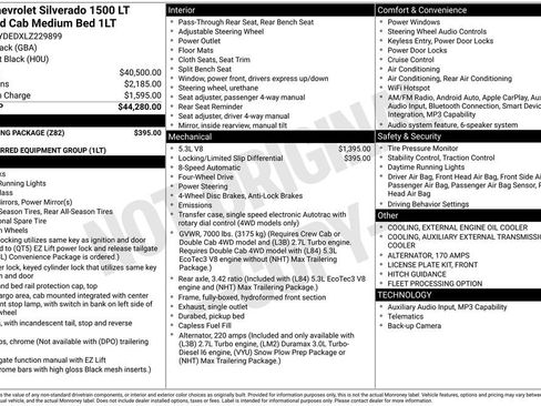 Used 2020 Chevrolet Silverado 1500 LT w/ Trailering Package AWD/4WD image 5