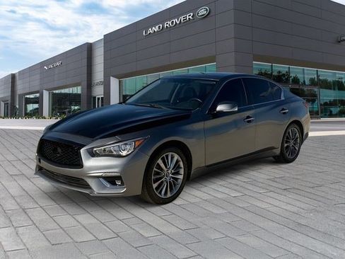 Used 2018 INFINITI Q50 Luxe RWD image 1