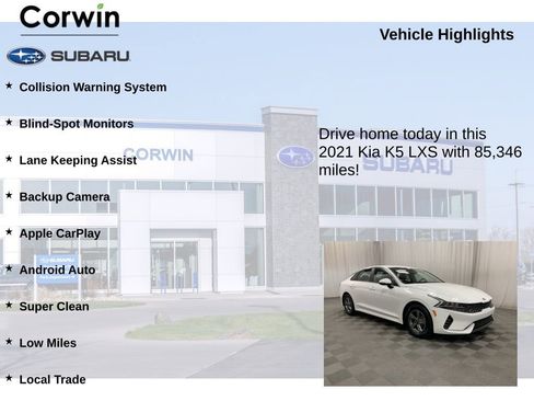Used 2021 Kia K5 LXS image 6