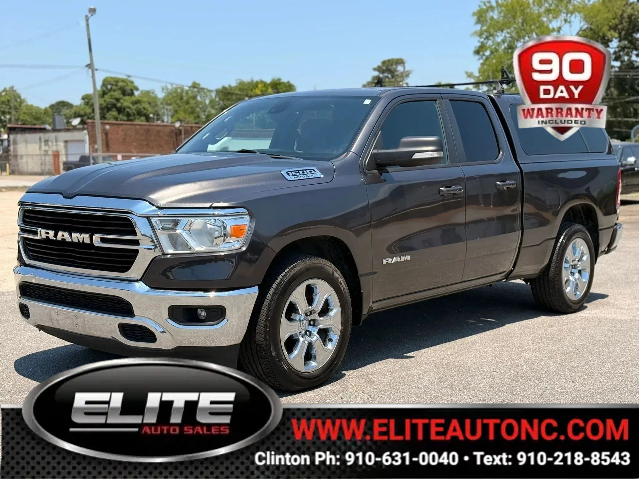 Used 2021 RAM 1500 Big Horn w/ Trailer Tow Group RWD image 1