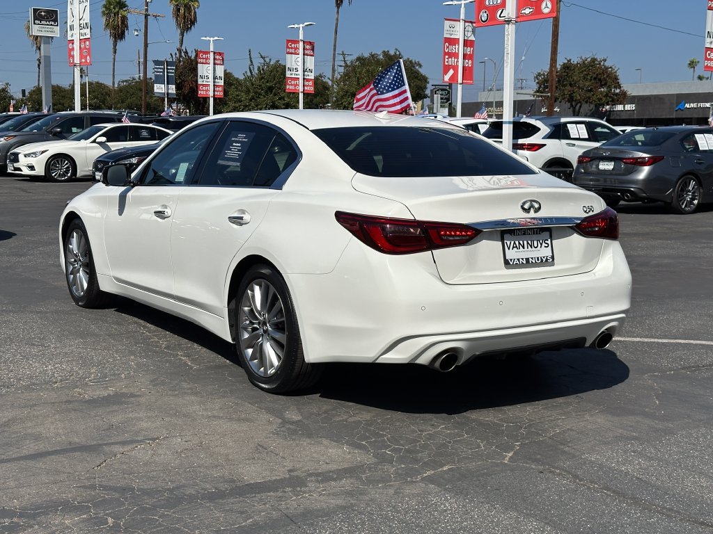 Used 2023 INFINITI Q50 Luxe RWD image 4