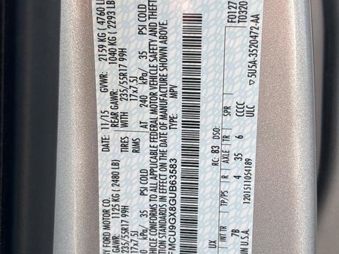 Used 2016 Ford Escape SE AWD/4WD image 42