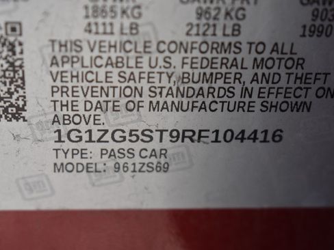 Used 2024 Chevrolet Malibu RS w/ LPO, Floor Liner Package FWD image 15