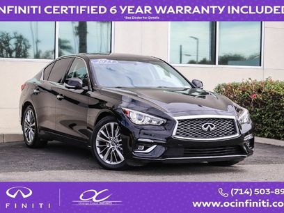 Certified 2023 INFINITI Q50 Luxe w/ Cargo Package