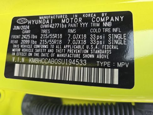 Used 2025 Hyundai Kona SEL AWD/4WD image 32
