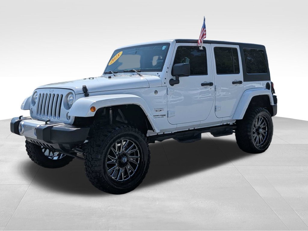 Used 2018 Jeep Wrangler Unlimited Sahara w/ Connectivity Group AWD/4WD image 7