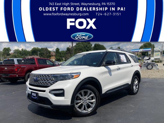 Certified 2022 Ford Explorer Limited w/ Equipment Group 301A AWD/4WD image 1
