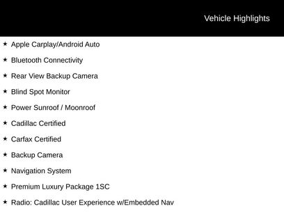 Certified 2023 Cadillac XT5 Premium Luxury