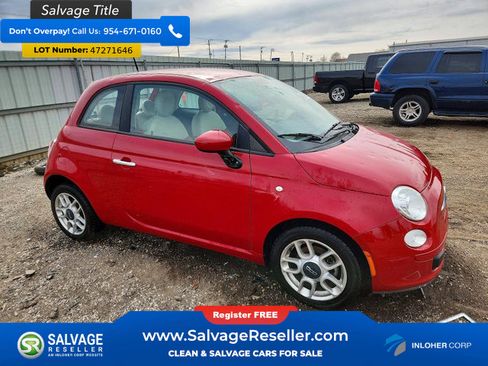Used 2012 FIAT 500 Pop image 5