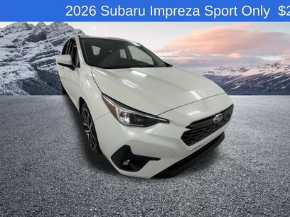 New 2026 Subaru Impreza 2.0i Sport