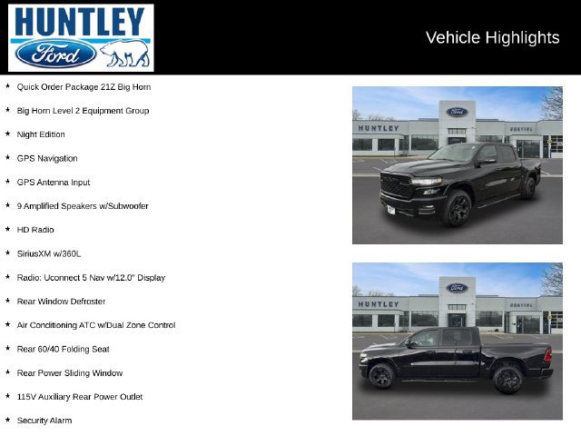 Used 2025 RAM 1500 Big Horn AWD/4WD image 2