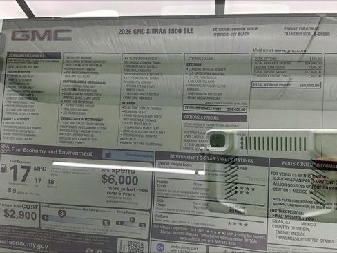 New 2026 GMC Sierra 1500 SLE image 21