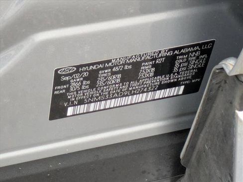 Used 2020 Hyundai Santa Fe SEL w/ Convenience + Premium Package image 15