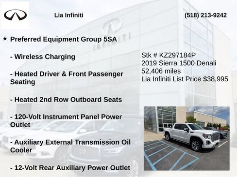Used 2019 GMC Sierra 1500 Denali w/ Denali Ultimate Package AWD/4WD image 38
