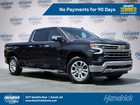 Used 2024 Chevrolet Silverado 1500 LTZ w/ Z71 Off-Road Package AWD/4WD image 1