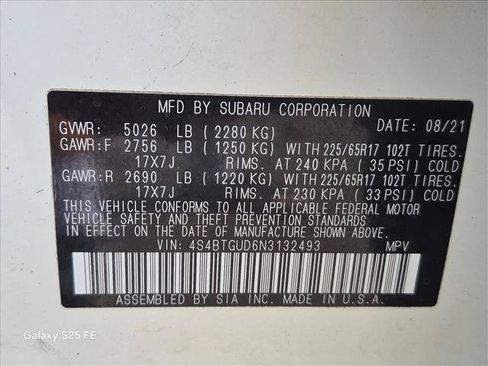 Used 2022 Subaru Outback Wilderness AWD/4WD image 25