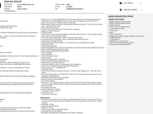 Used 2023 Kia EV6 GT image 7
