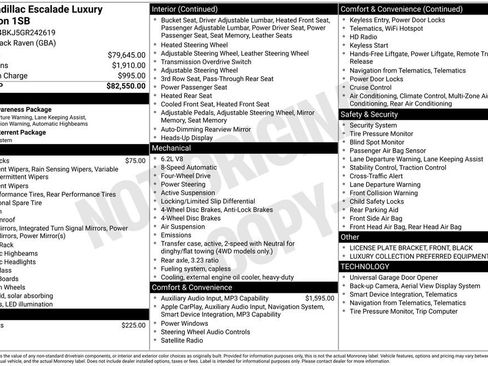 Used 2016 Cadillac Escalade Luxury image 8