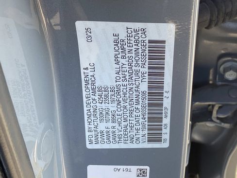 Used 2025 Honda Civic Sport Touring image 13