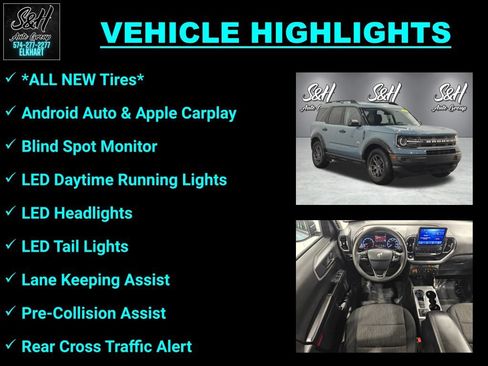 Used 2023 Ford Bronco Sport Big Bend AWD/4WD image 3