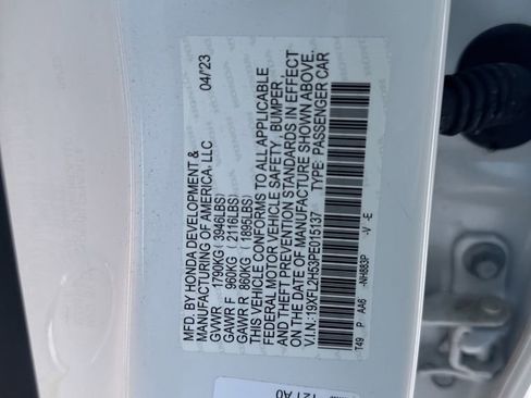 Certified 2023 Honda Civic LX image 23