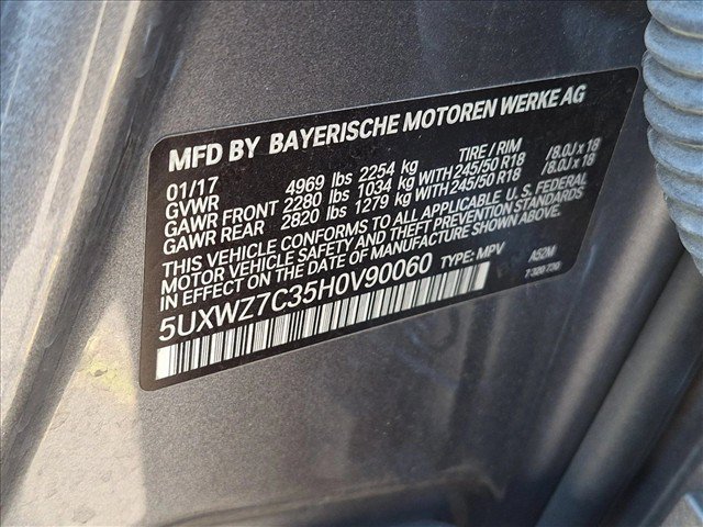 Used 2017 BMW X3 sDrive28i RWD image 13