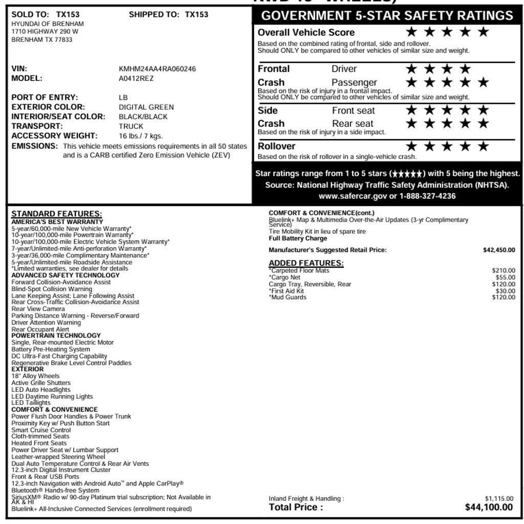Used 2024 Hyundai Ioniq 6 SE RWD image 47