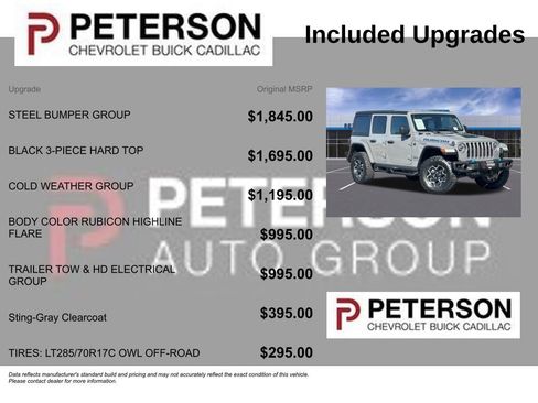 Used 2022 Jeep Wrangler Unlimited Rubicon 4xe w/ Steel Bumper Group AWD/4WD image 11