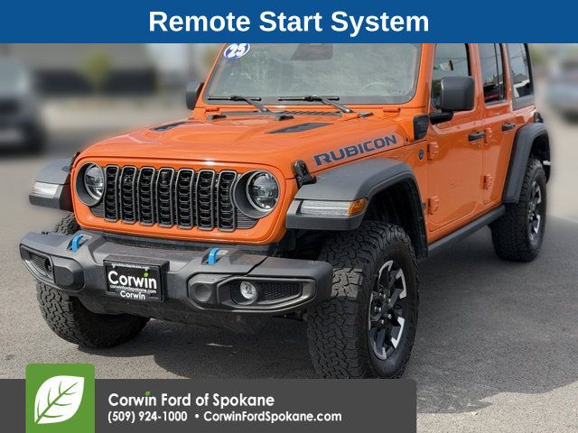 Used 2025 Jeep Wrangler Unlimited Rubicon 4xe w/ Safety Group AWD/4WD image 5